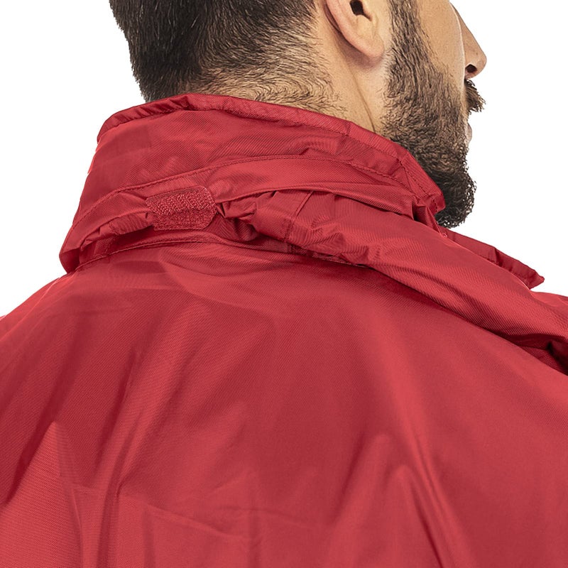 33,000ft 33 000ft Packable Rain Jacket Men 's Lightweight Waterproof Rain Shell Jacket Raincoat with Hood for Golf Cycling Windbreaker - Image 3